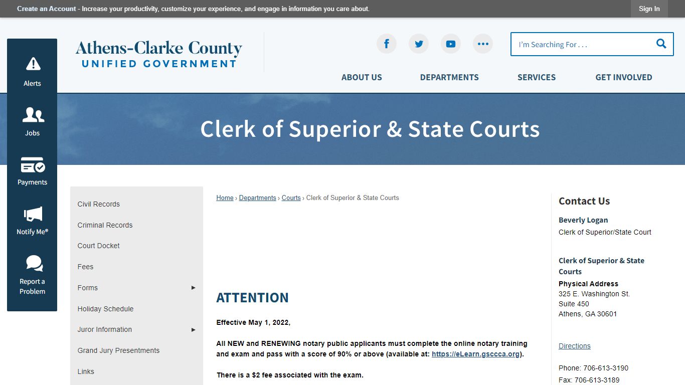 | Athens-Clarke County, GA - Official Website - ACCGov