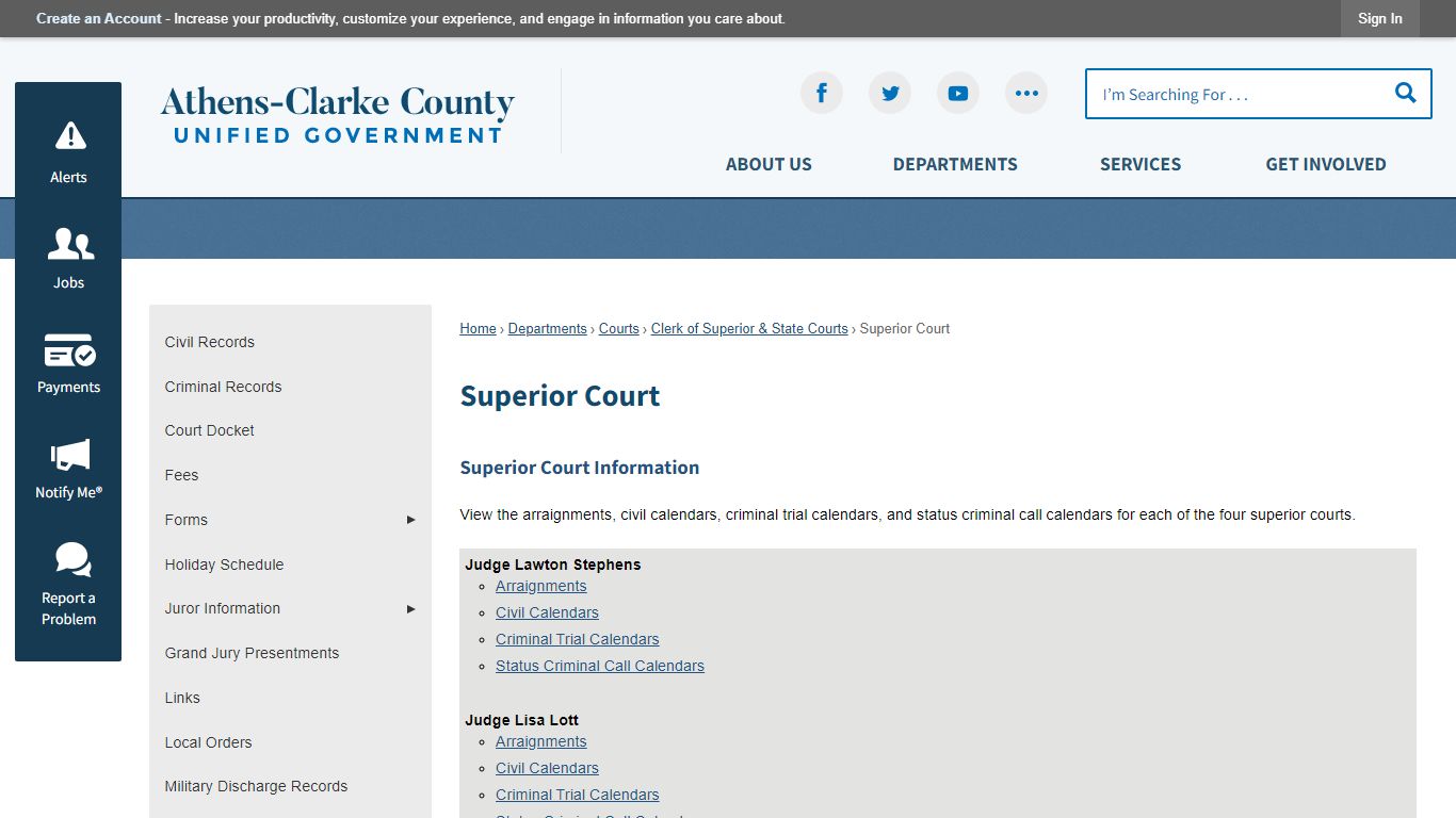 Superior Court | Athens-Clarke County, GA - Official Website - ACCGov